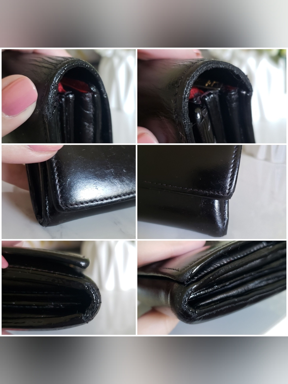 Authentic Pre-owned Yves Saint Laurent Cassandre Long Flap Wallet - Picture 11 of 16